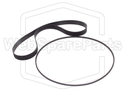 Kit cinghie ricambio per restaurazione piastra cassette vintage Pioneer CT-940