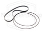 Kit cinghie ricambio per restaurazione piastra cassette vintage Yamaha TC-520/B