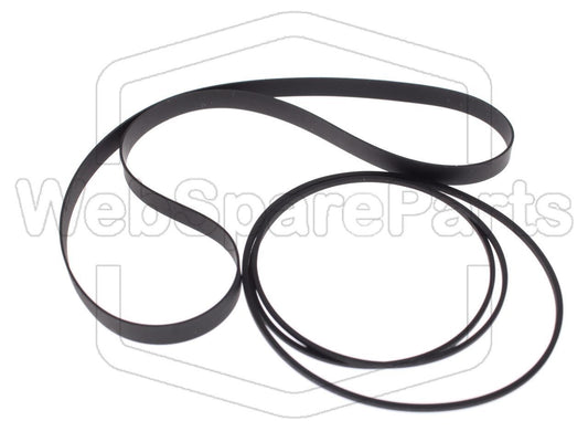 Kit cinghie ricambio per piastra cassette vintage Bang & Olufsen Beocord 1600 Type 2661