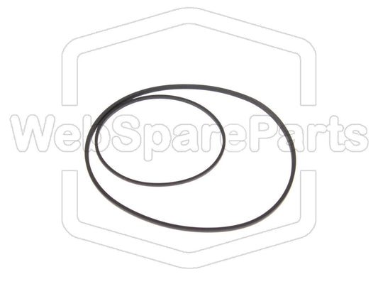 Kit cinghie ricambio per restaurazione piastra cassette vintage Panasonic SA-PM29