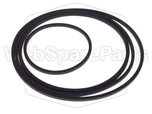 Kit cinghie ricambio per videoregistratore a cassetta Sanyo VTR-1000