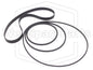 Kit cinghie ricambio per restaurazione piastra cassette vintage Grundig CA 750