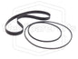 Kit cinghie ricambio per restaurazione piastra cassette vintage Akai CS-F210