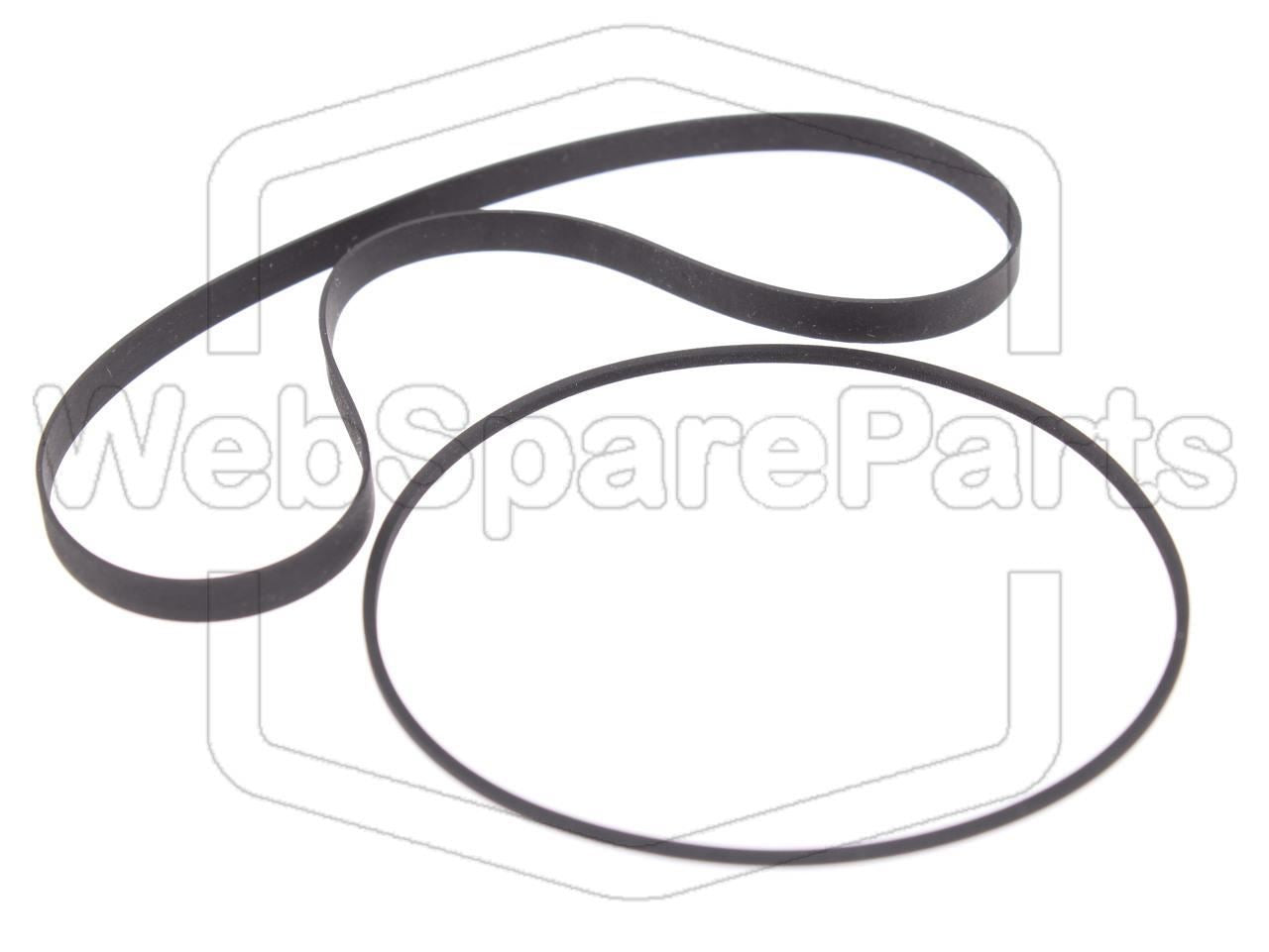 Kit cinghie ricambio per restaurazione piastra cassette vintage Pioneer CT-1160R