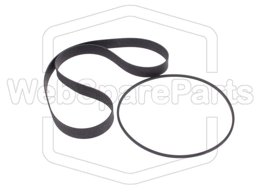 Kit cinghie per deck a cartuccia Akai CR-83D