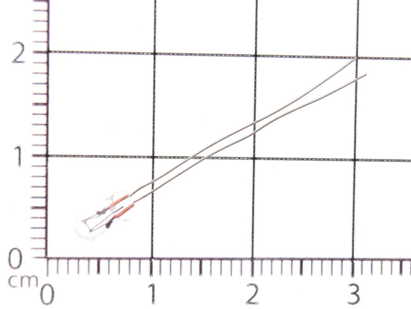 Incandescent Lamp 28 Volts DC  24mA Ø: 3.15mm; L: 6.35mm