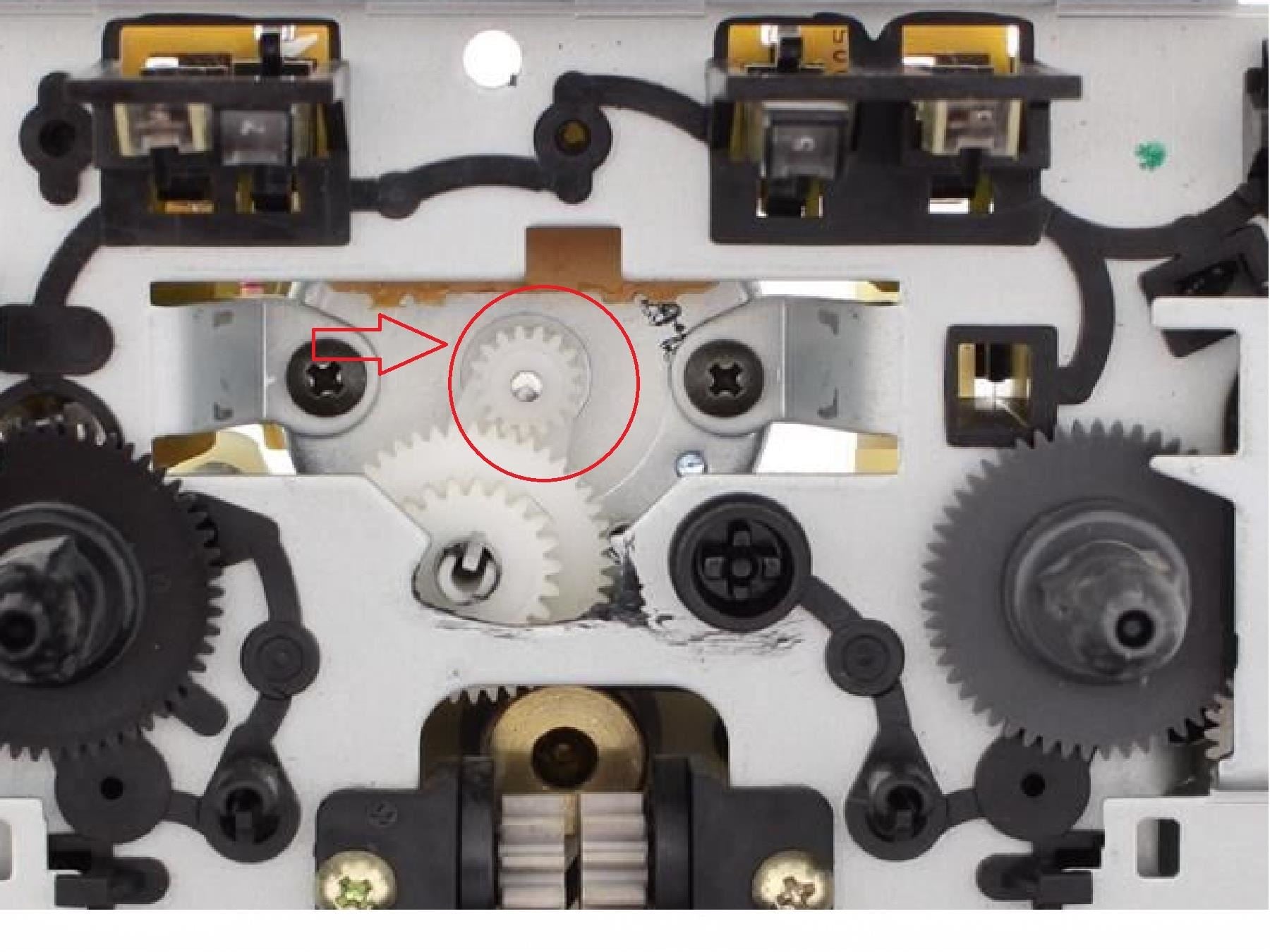 Gear FR/RW for Cassette Deck Sony SEN-R4720