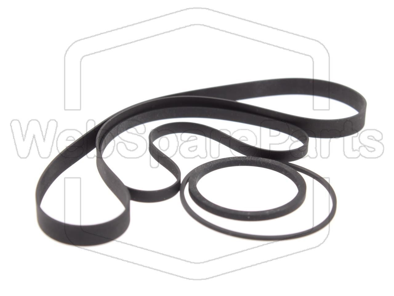 Kit cinghie ricambio per restaurazione piastra cassette vintage Pioneer CT-F900