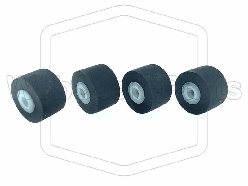 Pinch Rollers for Double Cassette Deck Aiwa NSX-350M