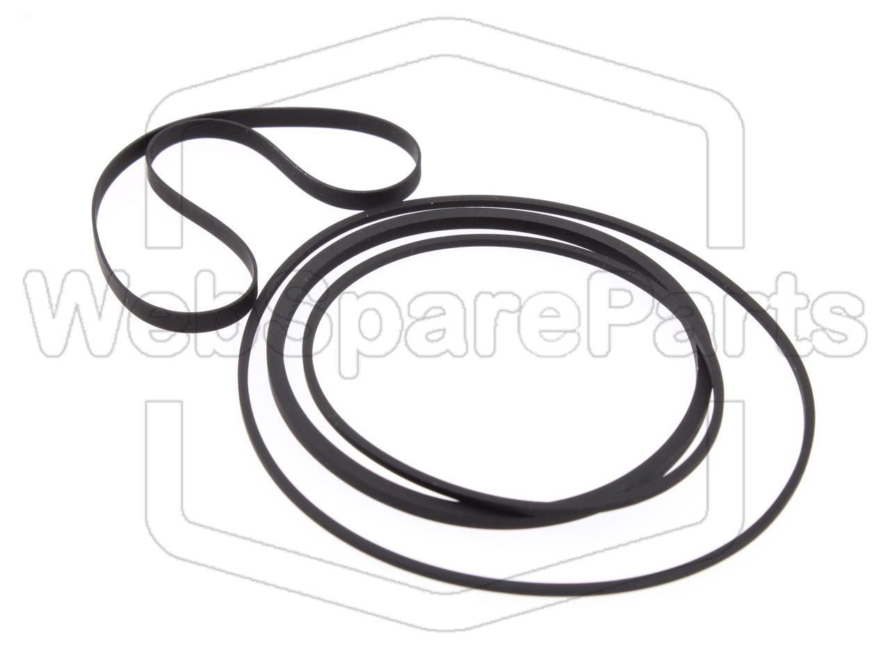 Kit cinghie per piastra a cassette stereo Denon UDR-90 (D-90)