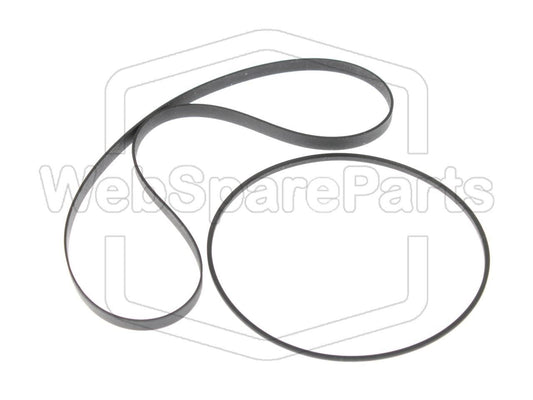 Kit cinghie ricambio per restaurazione piastra cassette vintage Philips FC920