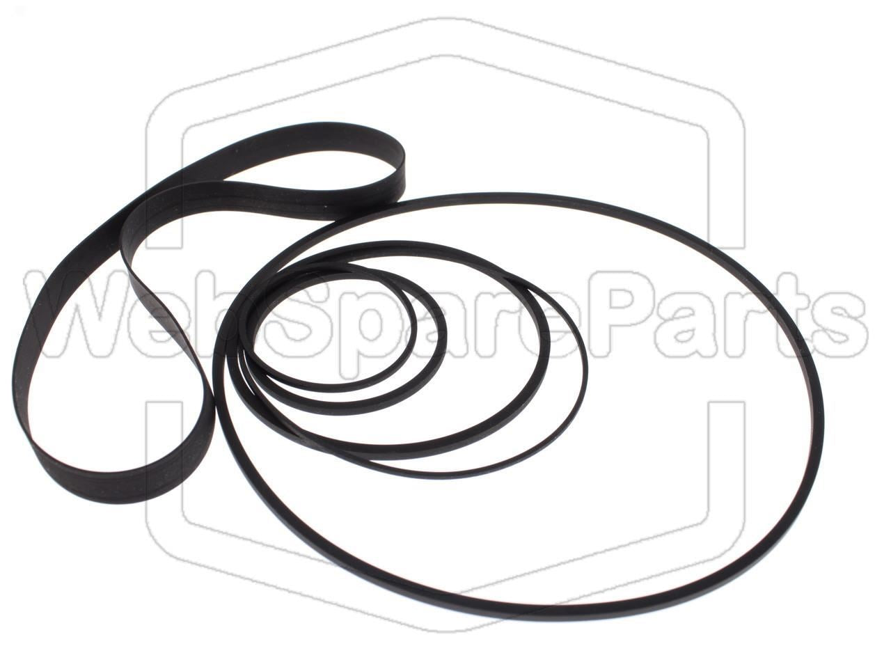 Kit cinghie ricambio per videoregistratore a cassetta Telerent N-8002T