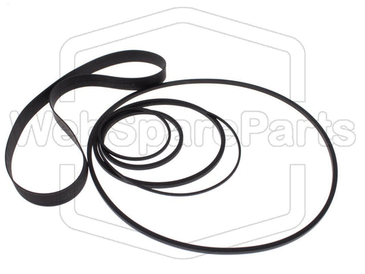 Kit cinghie ricambio per videoregistratore a cassetta Telerent N-8002T