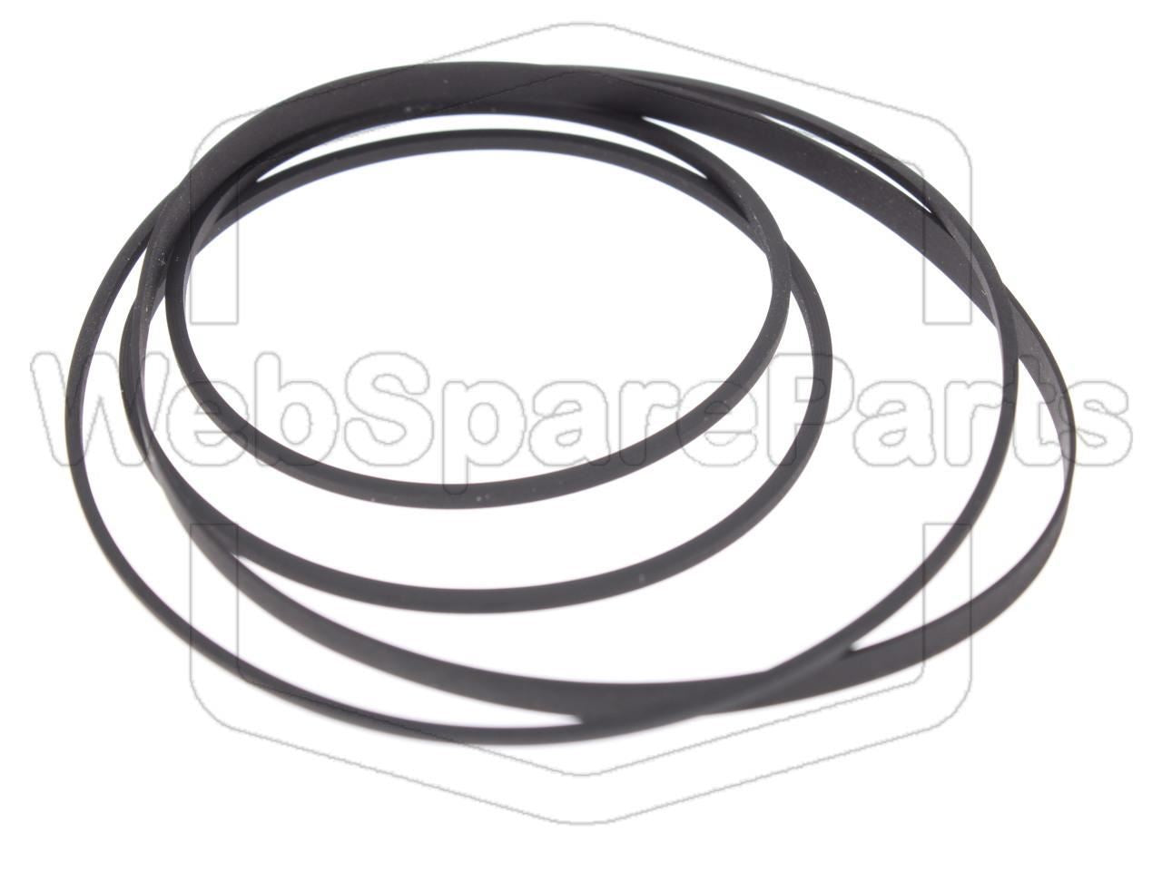 Kit cinghie ricambio per restaurazione piastra cassette vintage JVC KD-V11