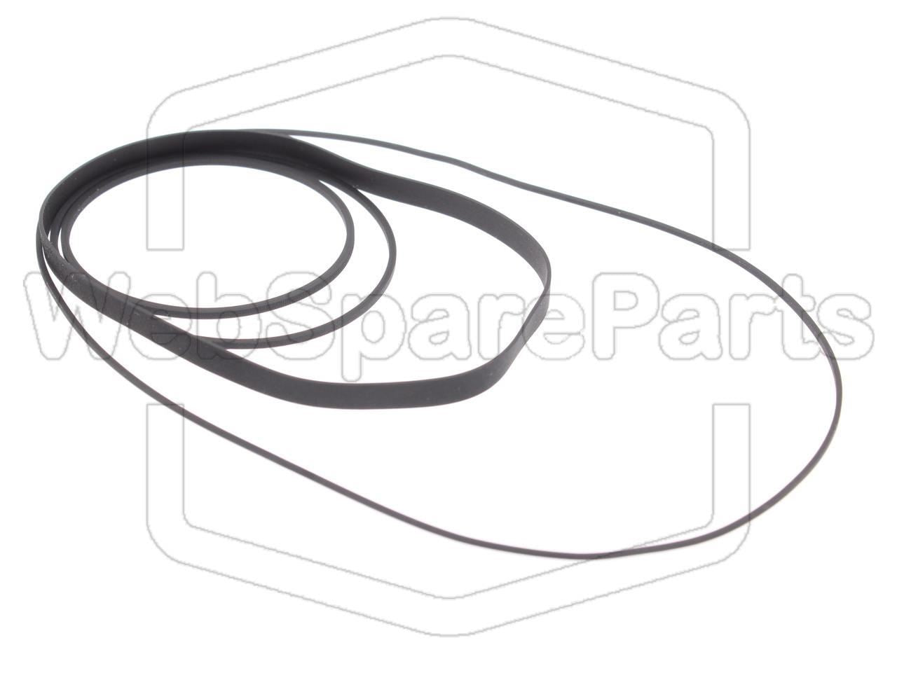 Kit cinghie ricambio per restaurazione piastra cassette vintage Siemens RC 152