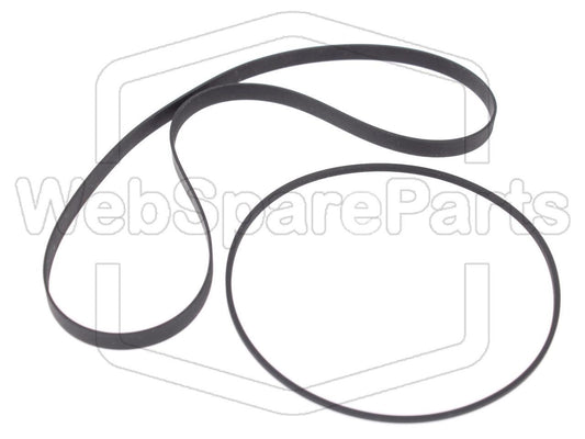 Kit cinghie ricambio per restaurazione piastra cassette vintage Harman Kardon HK-3500