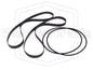 Kit cinghie ricambio per restaurazione piastra cassette vintage Panasonic SA-CH32