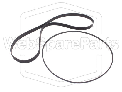 Kit cinghie ricambio per restaurazione piastra cassette vintage Akai CS-F11– versione 1