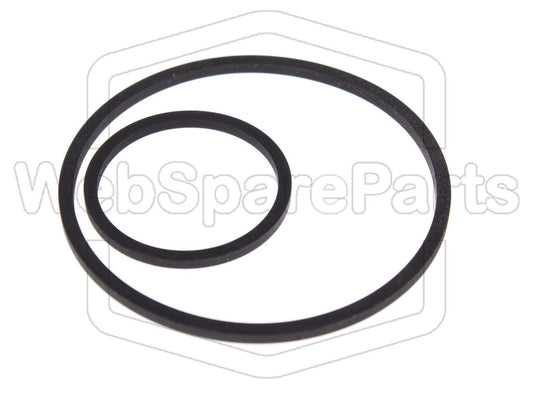 Kit cinghie ricambio per videoregistratore a cassetta Fisher FVS-P495 HV