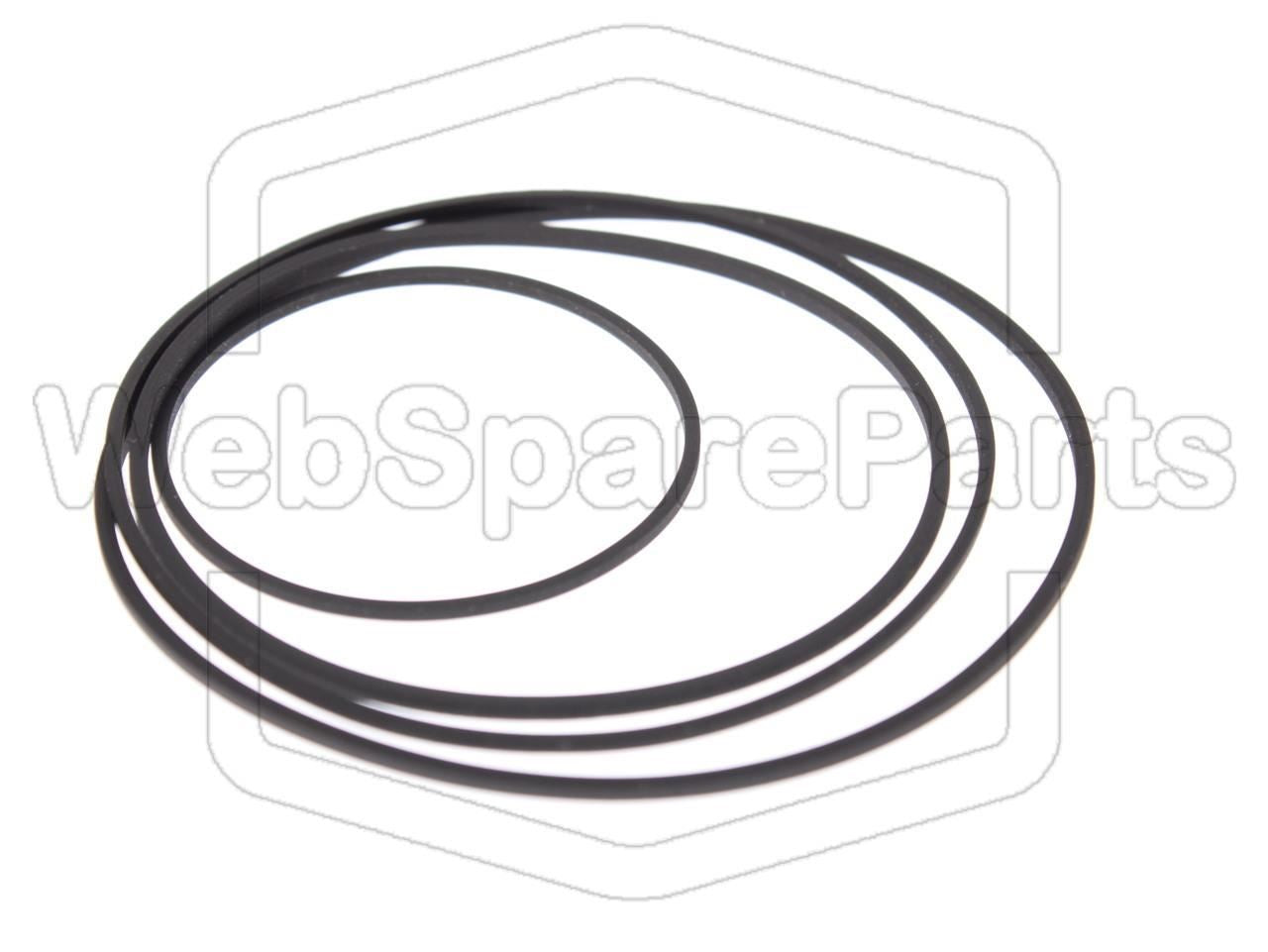 Kit cinghie per piastra a cassette stereo Kenwood KX-44
