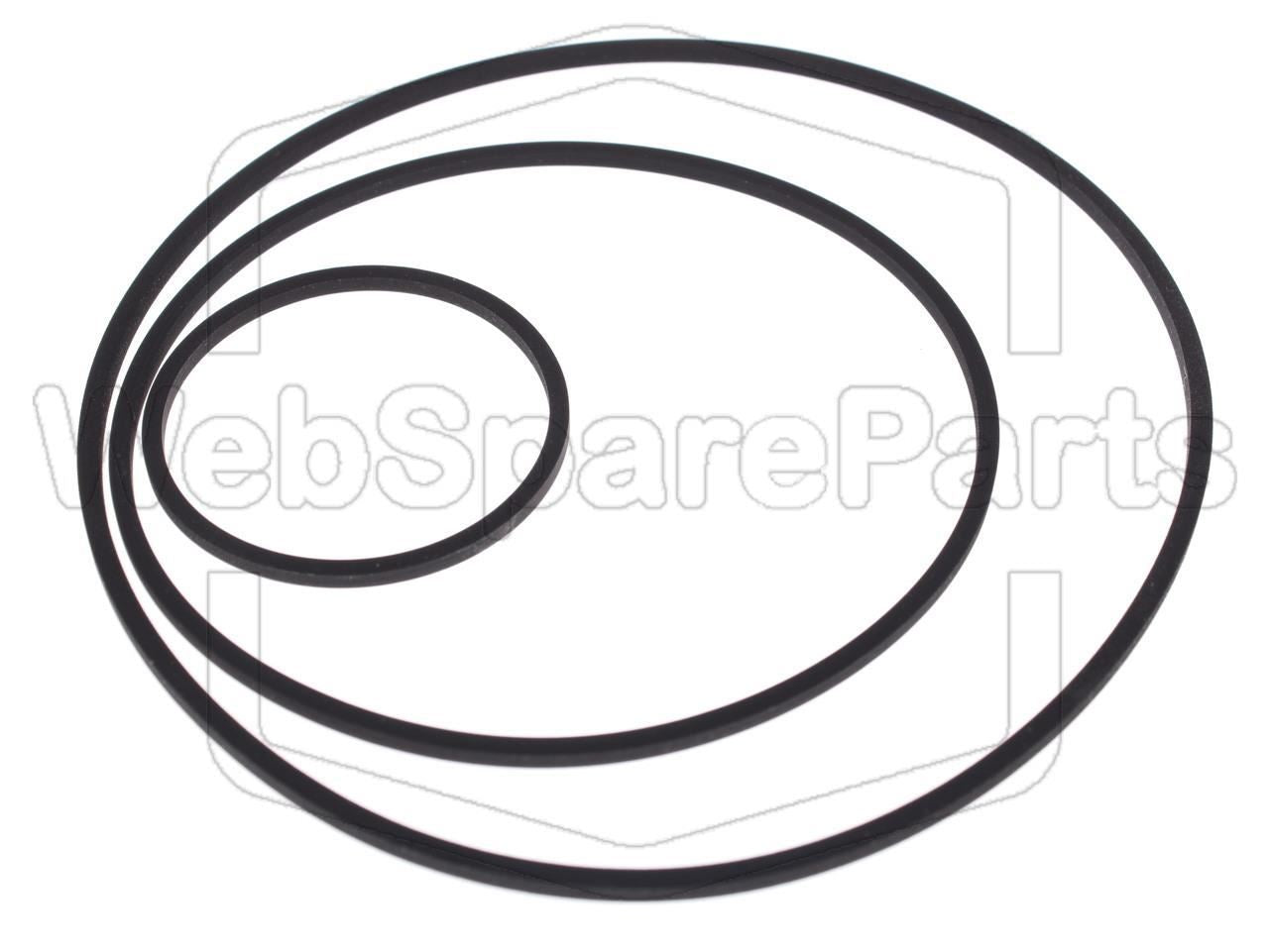 Kit cinghie per piastra a cassette Toshiba PC-115
