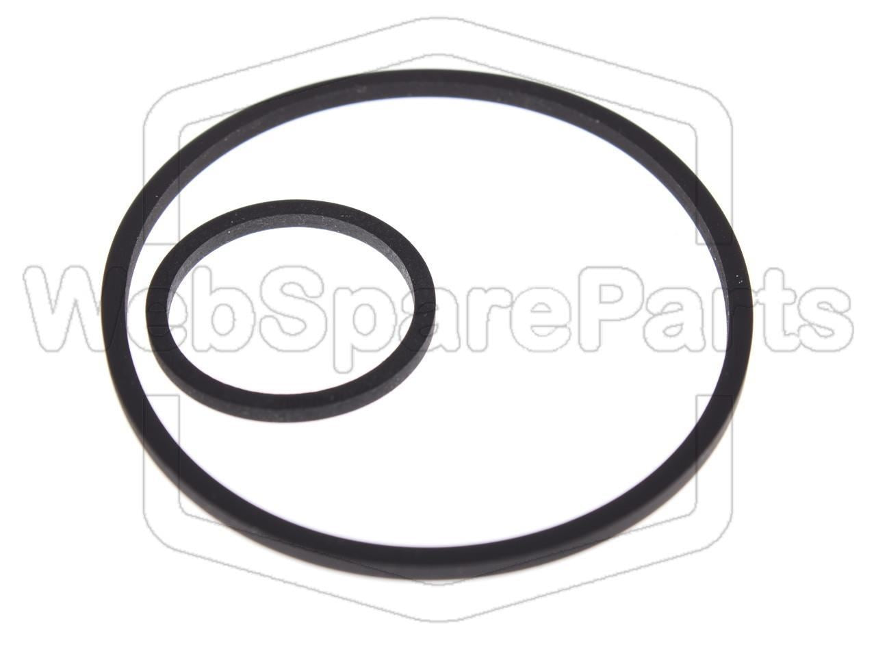 Kit cinghie ricambio per videoregistratore a cassetta Graetz TR-4927