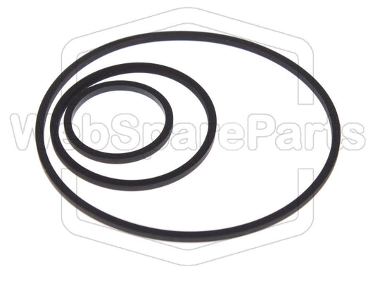 Kit cinghie ricambio per videoregistratore a cassetta NEC N-9073 B