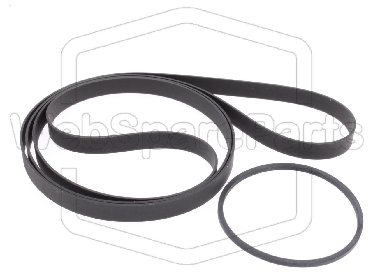 Kit cinghie ricambio per giradischi Pioneer PL-L90