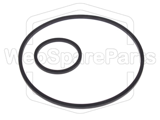 Kit cinghie ricambio per videoregistratore a cassetta Sonitron VS-T50