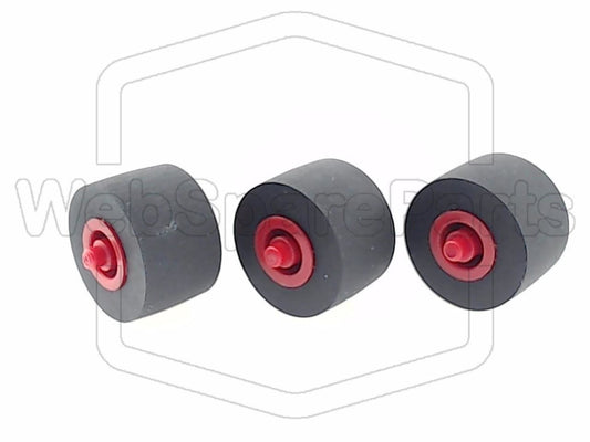 Rulli di pressione (pinch rollers) per piastra cassette Sony HCD-CP333