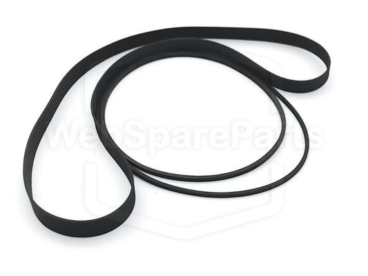 Kit cinghie ricambio per restaurazione piastra cassette vintage Sanyo C-9