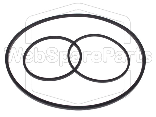 Kit cinghie ricambio per videoregistratore a cassetta Playsonic VF-5500