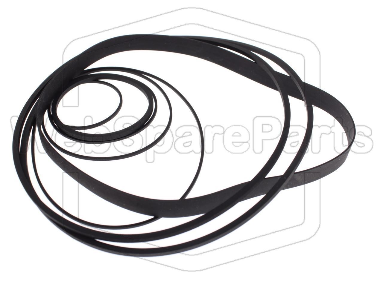 Kit cinghie ricambio per videoregistratore a cassetta Panasonic NV-2000