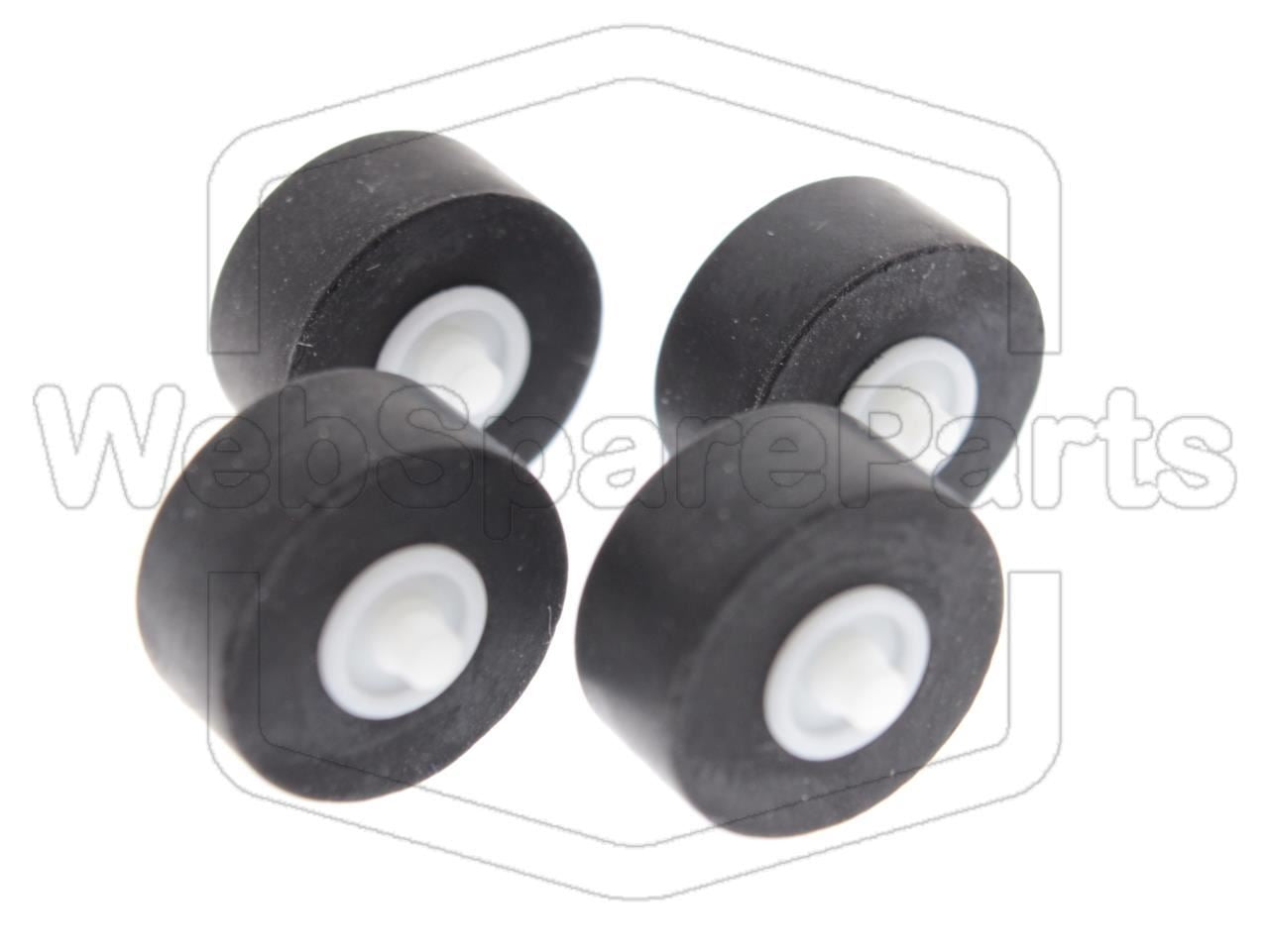 Rulli di pressione (pinch rollers) per piastra cassette Technics RS-TR474