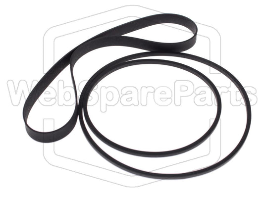 Kit cinghie ricambio per videoregistratore a cassetta Mitsubishi HS-410