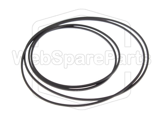 Kit cinghie ricambio per restaurazione piastra cassette vintage Philips AS660C