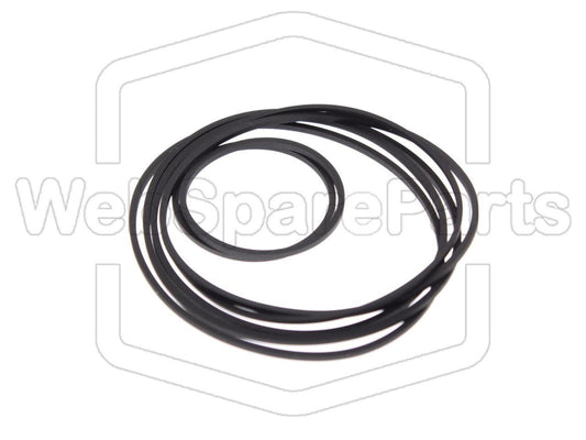 Kit cinghie ricambio per doppia piastra cassette Kenwood KX-58W