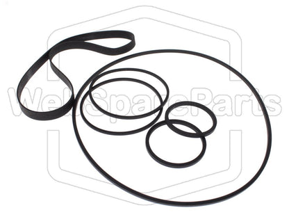 Kit cinghie ricambio per videoregistratore a cassetta Bang & Olufsen VHS-65