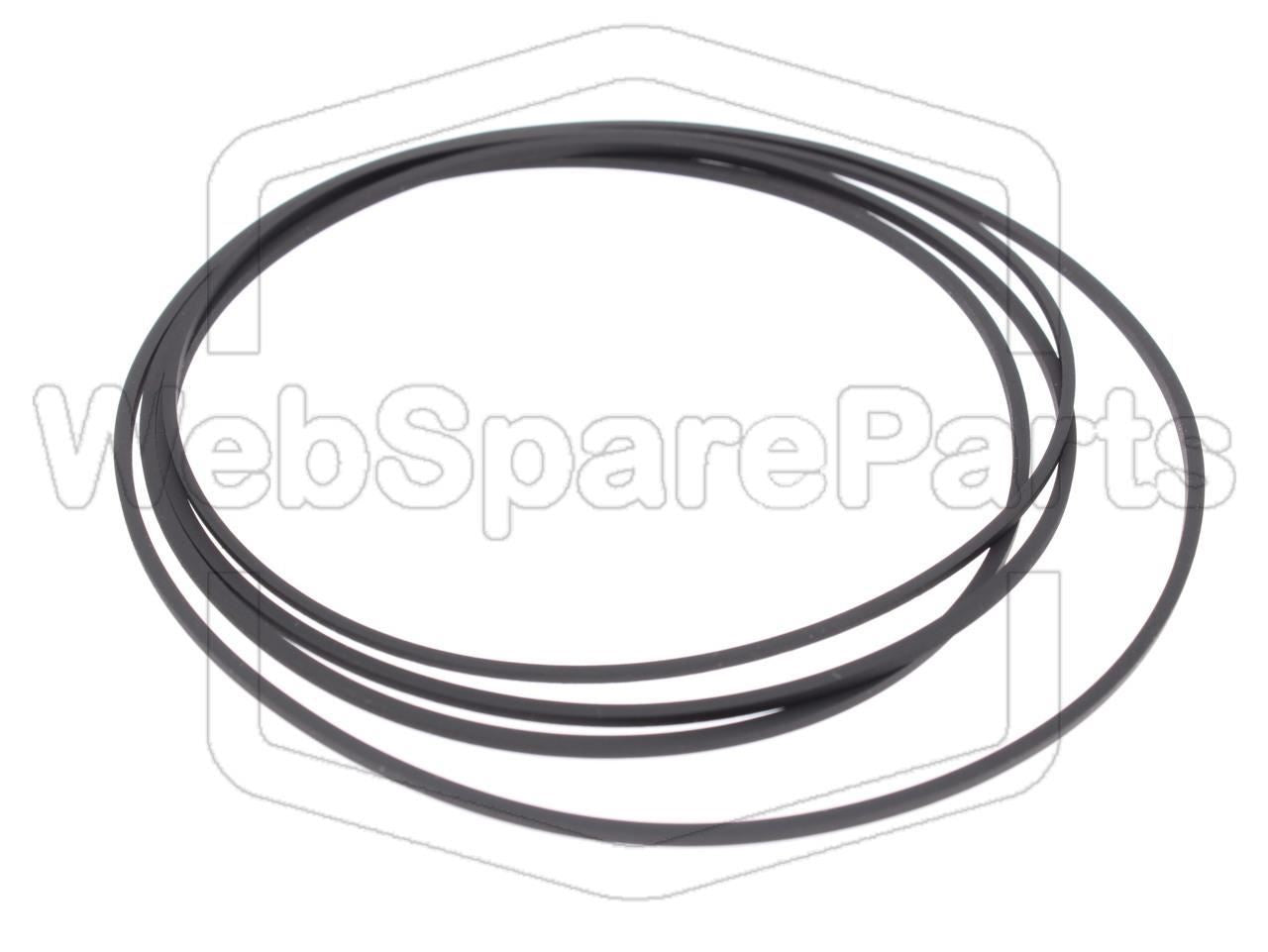 Kit cinghie ricambio per restaurazione piastra cassette vintage Philips N-2401