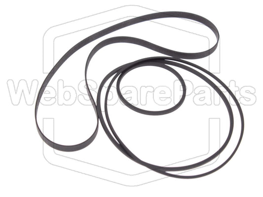 Kit cinghie ricambio per restaurazione piastra cassette vintage Pioneer DC-100Z