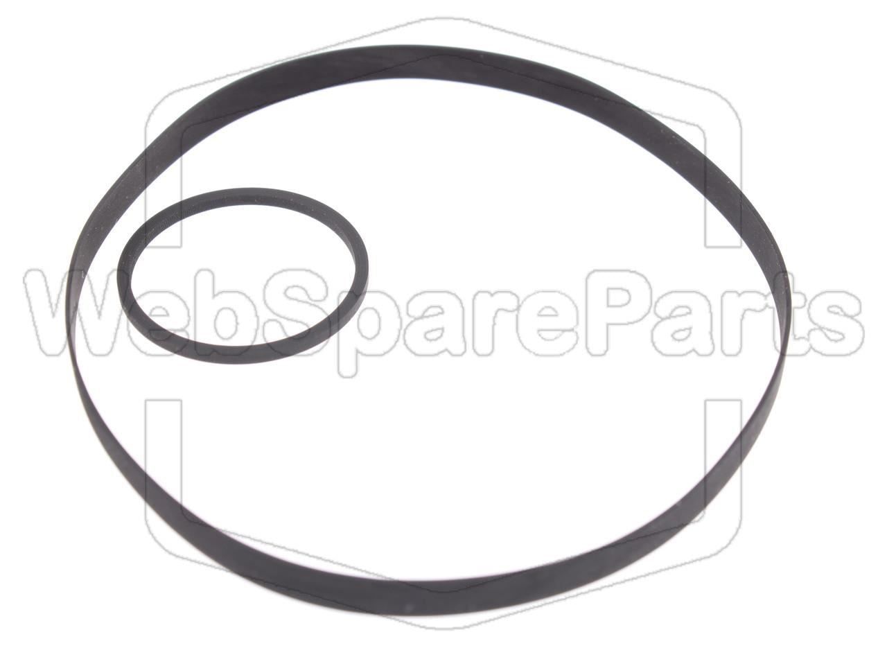 Kit cinghie ricambio per restaurazione piastra cassette vintage Sony TC-K661S