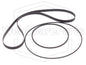 Kit cinghie ricambio per restaurazione piastra cassette vintage Akai CS-M01