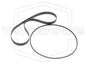 Kit cinghie ricambio per restaurazione piastra cassette vintage Kenwood KX-77C