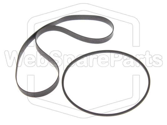 Kit cinghie ricambio per restaurazione piastra cassette vintage Sharp XL-MP130