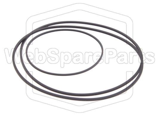 Kit cinghie ricambio per restaurazione piastra cassette vintage Sony TC-D70