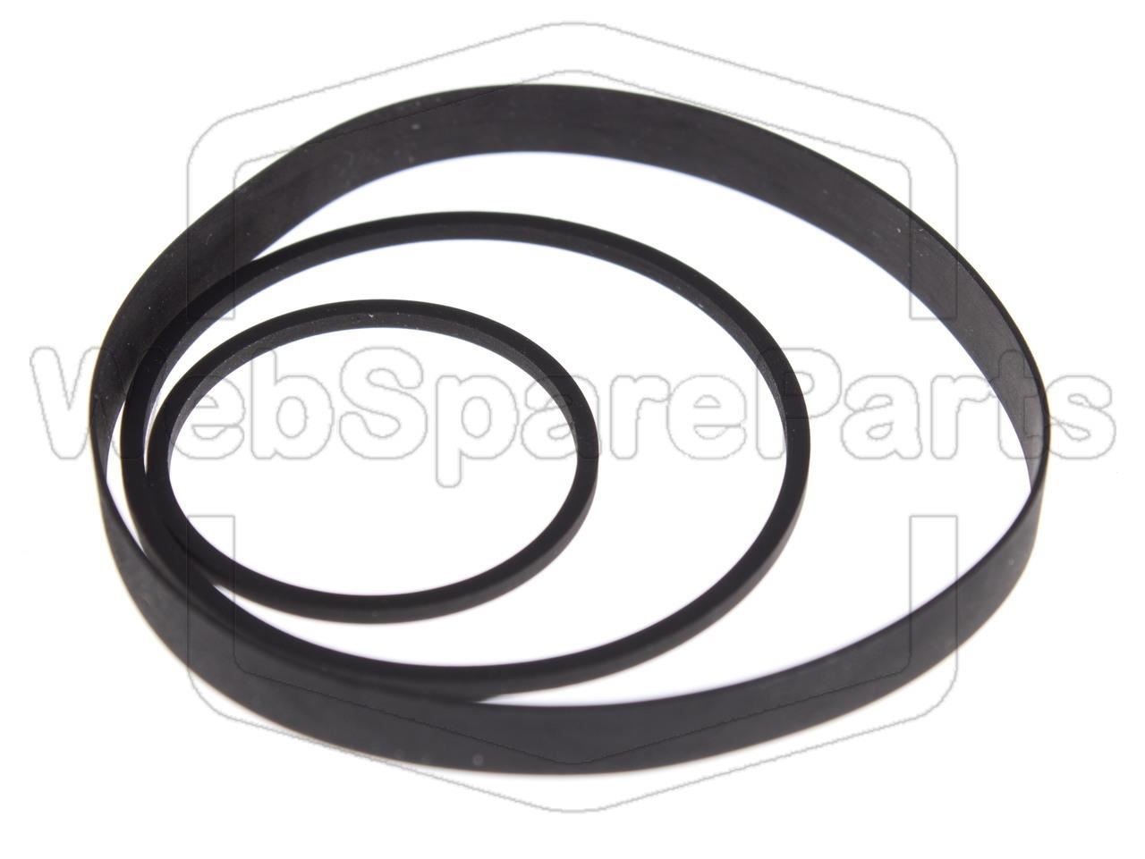 Kit cinghie ricambio per videocamera analogica Hitachi VM-600 VHS Movie