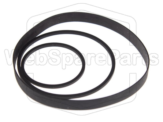 Kit cinghie ricambio per videocamera analogica Hitachi VM-600 VHS Movie