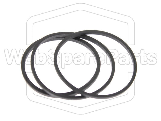 Kit cinghie ricambio per lettore CD vintage Optimus CD-8400