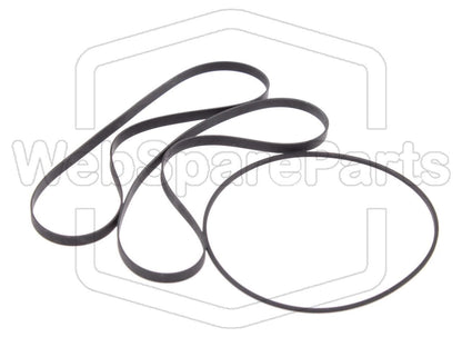 Kit cinghie ricambio per doppia piastra cassette Yamaha KX-W232