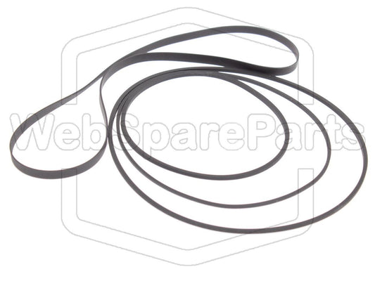 Kit cinghie ricambio per restaurazione piastra cassette vintage Sanyo RD-5035